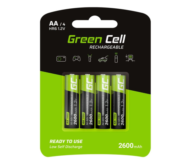 Green Cell 4x AA HR6 2600mAh GR01 - 573951 - zdjęcie